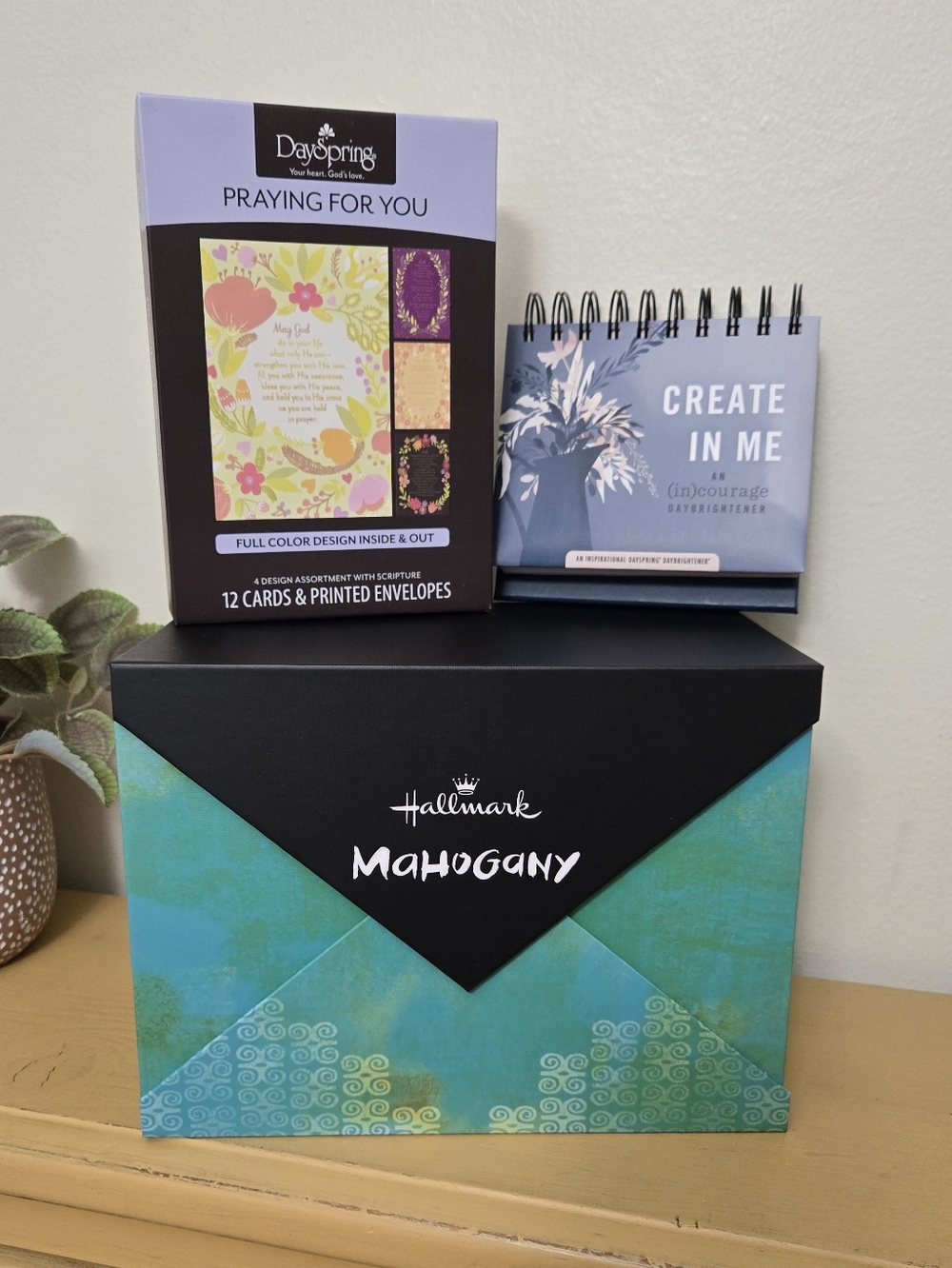 DaySpring/Hallmark Bundle Including Organizing Box, Cards. And Calendar. New.